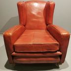 Oude Originele Fauteuil / Art Deco thumbnail 6