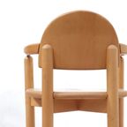 Set Of Six Chairs Solid Beechwood By Rainer Daumiller For Hirtshals, 1970S thumbnail 14