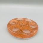 Vintage Roze Glas Waxinelichthouder thumbnail 3
