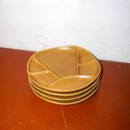 Grès Gradient Stoneware Fondue Plates * Longchamp * Set Of 7 thumbnail 6