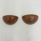 Set Of 2 Ceramic Wall Lights Sconce , 1970S thumbnail 6