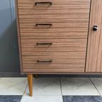 1970S Brown Sideboard Cabinet thumbnail 8