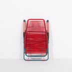 Italian Mid-Century Foldable ‘Spagetthi’ Deck Chair By Roberto Gatti thumbnail 13