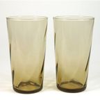 Vintage Longdrink Glazen Rookglas thumbnail 2