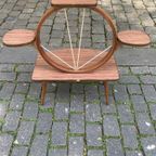 Houten Vintage Plantentafel / Plantendisplay, 1960'S thumbnail 11