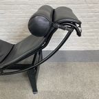 Lc4 Chaise - Black On Black - Cassina Jaren 80 - Le Corbusier, Pierre Jeanneret & Charlotte Perriand thumbnail 9