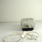 Vintage Jaren ’70 Plafonniere/ Design Wandlamp Met Bubbelglas thumbnail 11