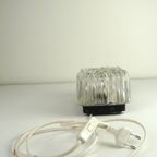 Vintage Jaren ’70 Plafonniere/ Design Wandlamp Met Bubbelglas thumbnail 8