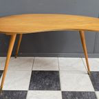 Wood Kidney Shape Table 1960S thumbnail 4