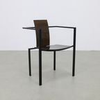 4x Postmoderne Eetkamerstoel Van Karl Friedrich Förster Voor Kff, 1980s thumbnail 6