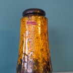 Vintage Scheurich West Germany Vaas Vaasje Geel Okergeel thumbnail 5