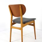Set Van 4 Vintage Stoelen Nieuw Bekleed thumbnail 21