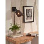 Good&mojo Wandlamp Java - Bamboe Zwart - Ø15cm thumbnail 3