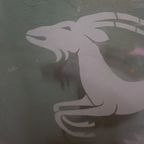 Italiaans Art Deco Geëtste Glasplaat thumbnail 3