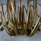 Vintage Brass Italian Sputnik Chandelier thumbnail 12