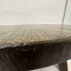 Brutalist Solid Wooden Coffee Table , 1970’S thumbnail 28