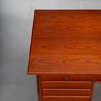 Deen Design Teak Freestanding Desk, 1960S thumbnail 9