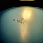 Bauhaus-hanglamp In Opaline En Blauw Gesatineerd Glas, 1920 thumbnail 16