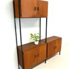 Vintage Simpla Lux Kast Wandmeubel Dressoir Jaren 60 Teak thumbnail 10