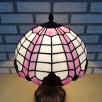 Tiffany Lamp Met Roze thumbnail 3