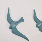 Set 3 Vintage Vogels Wall Art Mid Century 1970 Wand Bird Art thumbnail 6