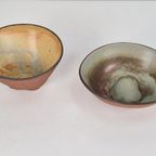 Set 2 Japandi Art Bowls Earthware Kom 2003 Design Handmade thumbnail 3