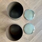 Twee Vintage Brabantia Bewaar Blikken, Jaren 70 Prijs/Set thumbnail 7