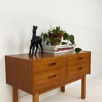 Scandinavisch Vintage Teak Fineren Ladekast Renal thumbnail 5