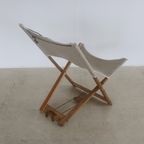 Vintage Folding Chair | Fauteuil | Hyllinge | Denemarken thumbnail 4