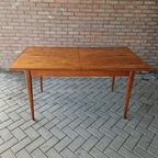 Vintage Uitschuifbare Eettafel Vintage Tafel thumbnail 2