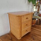 Vintage Boho Rotan Kastje. thumbnail 6