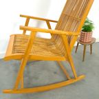 Design Hellerau Rotan Schommelstoel Vintage Stoel thumbnail 11