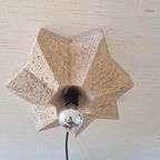 Vintage Keramiek Stervorm Wandlamp Jaren 70 Design. thumbnail 8