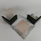 Leucos - Murano - Wandlampen (2) Set - Murano Glas - Metaal - 1960'S thumbnail 5