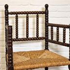 Antieke Bobbin Stoel, 1920 thumbnail 4