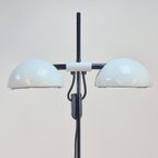 Vintage Valenti Milano Vloerlamp Design ‘70 Italië Wit Lamp thumbnail 11