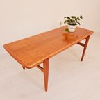 Vintage Scandinavisch Design Salontafel | 1960S | Teak Hout thumbnail 3