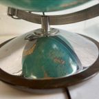 Vintage Xxl Aardbol / Globe In Glas : Columbus Duo Erdglobus thumbnail 14