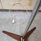 Vintage Teakhouten Vloerlamp Jaren '60 - Goed Werkend thumbnail 6
