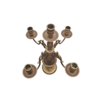 Antiek Stijl Messing 5 Armige Kandelaar thumbnail 3