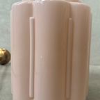 Art Deco Lamp – Rosé Opaline thumbnail 3