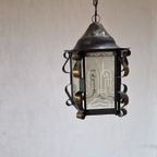 Amsterdamse School Art Deco Hal Lantaarn. thumbnail 5