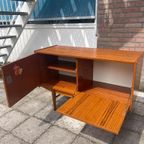 Vintage Teakhouten Dressoir-/ Muziekkast thumbnail 7