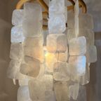 Capiz Schelp Hanglamp Bamboe Frame Schelpen thumbnail 7