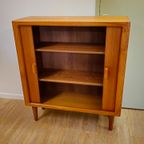 Vintage Deense Kast Kastje Highboard Silkeborg thumbnail 11