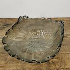 Grote Vintage Schaal Italiaans Glas, Fruitschaal thumbnail 3