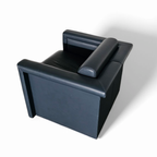 Pair / Trix And Robert Haussmann / Leather Chairs By Knoll thumbnail 9