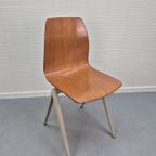 Galvanitas S22. Vintage Schoolstoel, Stapelbaar. thumbnail 4