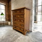 Vintage Houten Ladekast / Kast / Commode thumbnail 2
