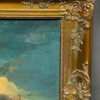 A. Kubin. "nachtelijk Zeelandschap". thumbnail 4